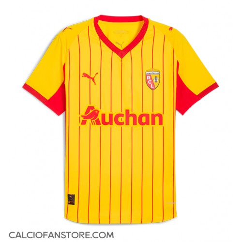 Maglia Calcio RC Lens Prima Divisa 2025-26 Manica Corta